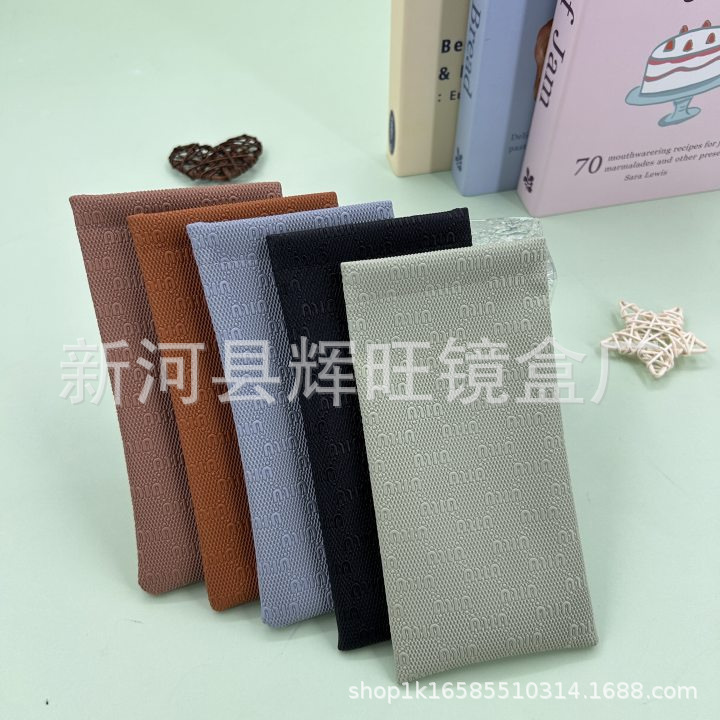 Crocodile Pattern Pu Leather Glasses Case, Automatic Closing Spring-Loaded Glasses Cover, Sunglasses Pouch, Can Be Printed with Logo