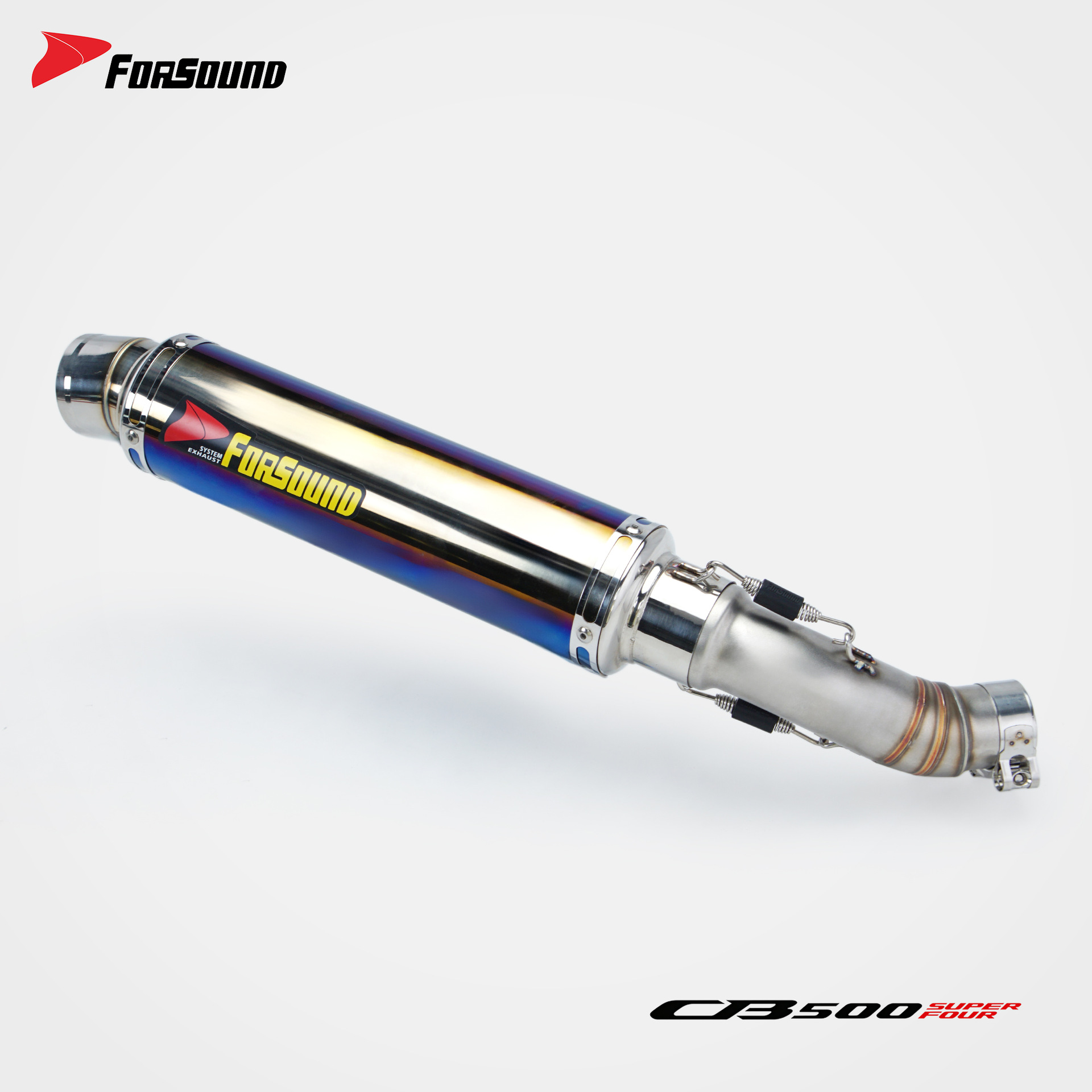 Suitable for HONDA CB500SF modified mid-tail section stainless steel motorcycle exhaust pipe