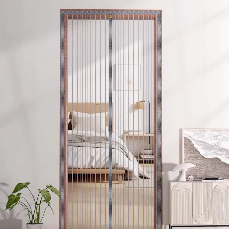 2026 New Model Magnetic Mosquito Net Door Curtain for Home Use, Summer Fly-Proof Self-Adhesive Screen, No Drilling Required