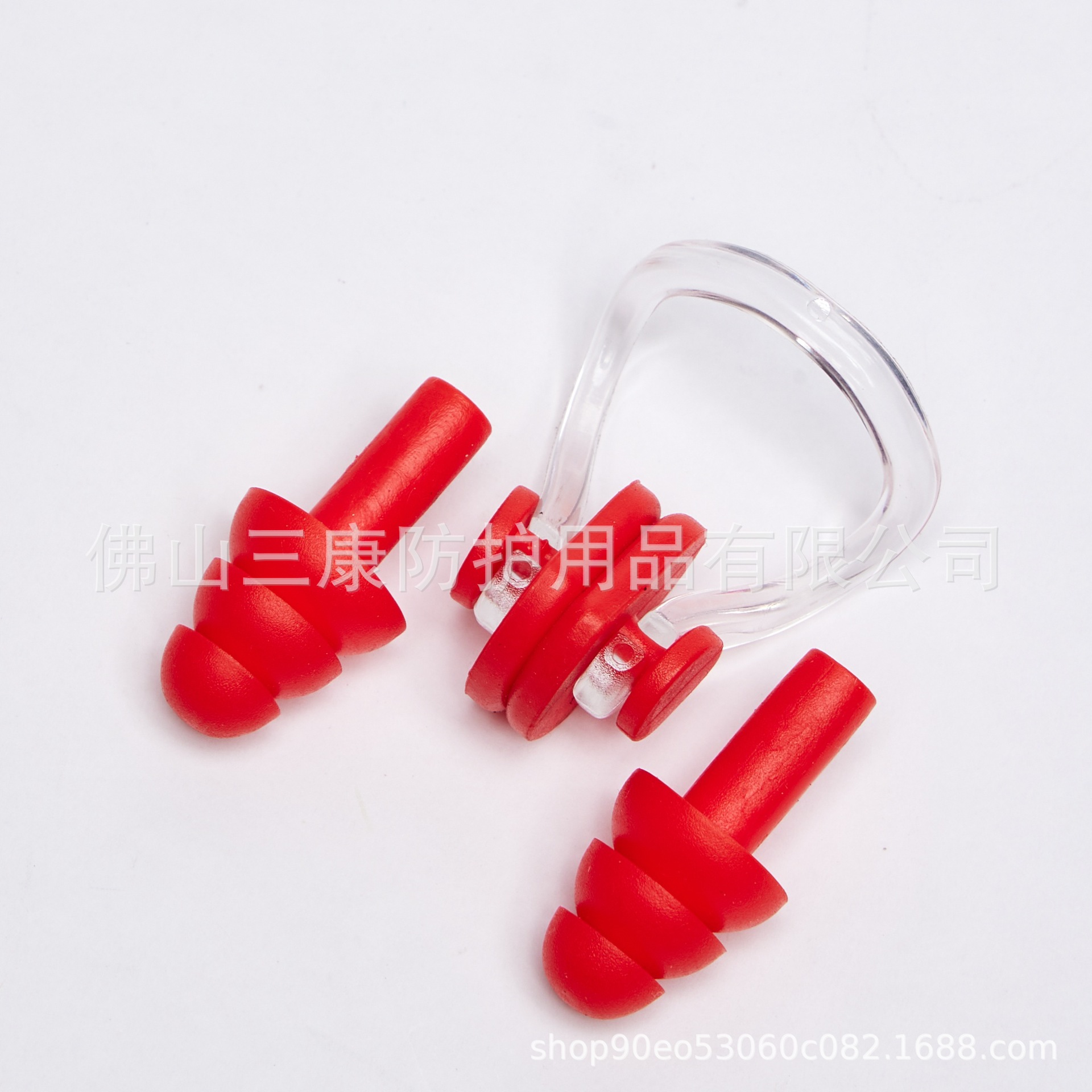 2026 fábrica directa bolsa de tapones de nariz conjunto natación tapones de nariz impermeable tapones de nariz asfixiante image 10