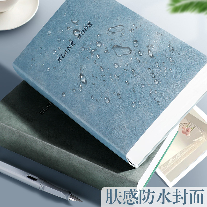 (2개) 공장 직판 368 두꺼운 A5 소프트커버 노트북 학생 노트패드 두꺼워진 빈책 도매