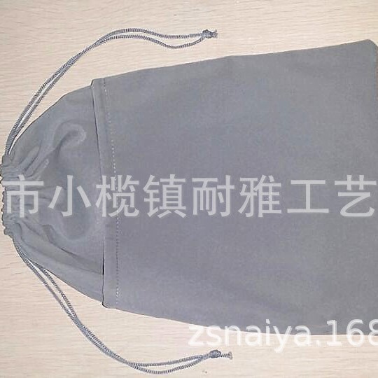 电子产品收纳袋电器包装袋水龙头束口袋工厂批发小家电绒布袋可订