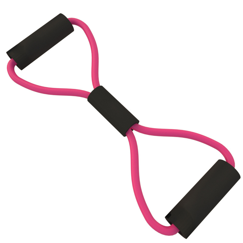 Fábrica de ocho palabras tirar de la cuerda de yoga tirar de la cuerda deportes de fitness elástico tirar cinturón abierto hombro belleza espalda 8-palabra tirar dispositivo