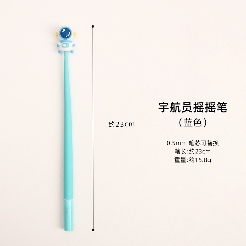 Pandas de silicona suave bolígrafo neutro personalizado bolígrafo de dibujos animados bolígrafo de agua aprendiendo papelería regalos al por mayor