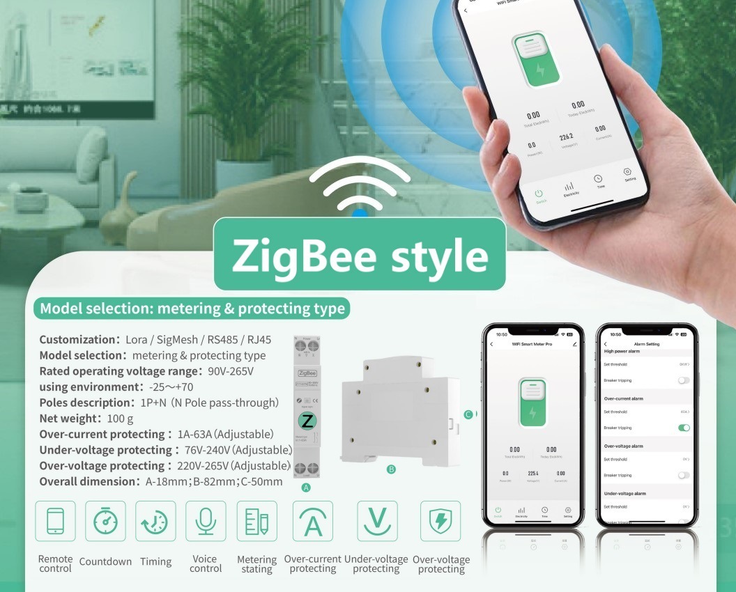zigbee Circuit breaker 13