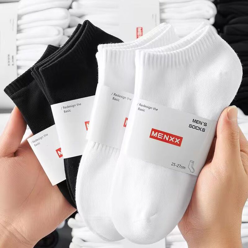 7A Antibacterial Cotton Socks for Men and Women, Short-Tube Spring and Summer Anti-Odor, Sweat-Absorbent, Breathable Sports Couple Socks for All Seasons 7A Antibacterial Cotton Socks for Men and Women, Short-Tube Spring and Summer Anti-Odor, Sweat-Absorbent, Breathable Sports Couple Socks for All Seasons