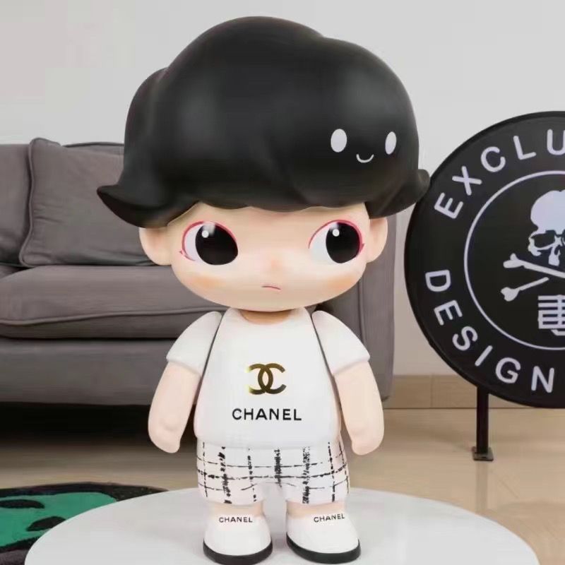 버블 마트 DIMOO 큰  블라인드 박스 손 초보 바스키트 거실 방 장식 잘 생긴 선물