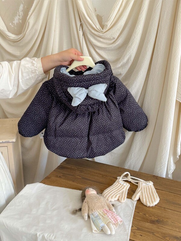 儿童羽绒服2025冬季女童婴幼儿女宝宝90白鸭绒羽绒服外套DW259888|undefined