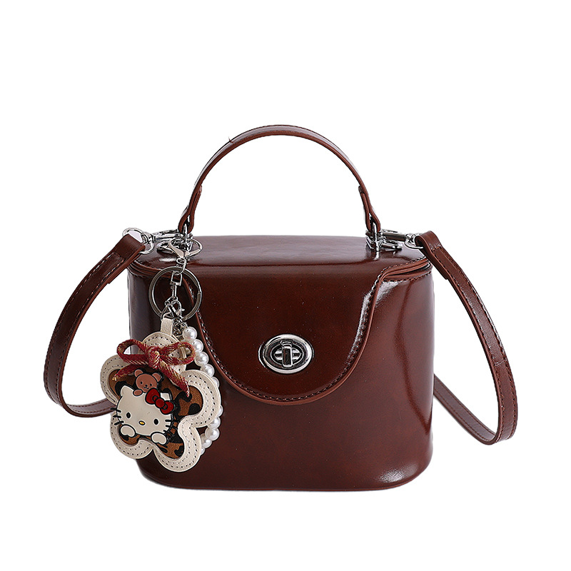 Nicho de diseño bolso de mano mujer 2026 nuevo bolso de caja de lujo ligero de alto nivel retro moda de hombro bolso de mujer