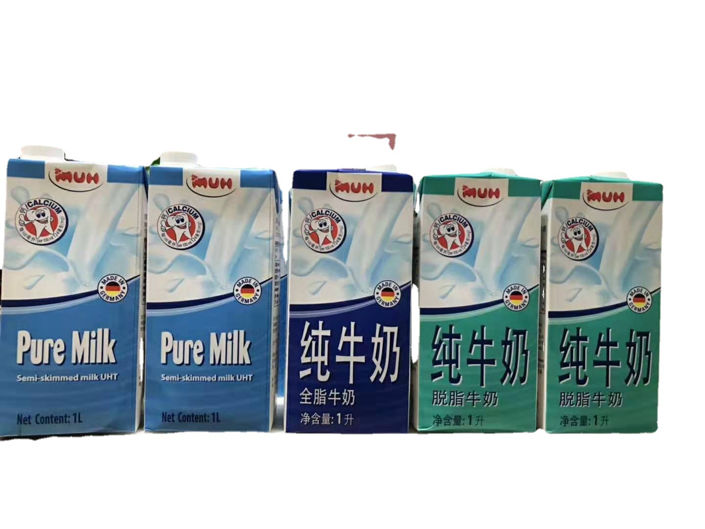 德国甘蒂牧场牛奶 牧牌MUH牛奶三种口味1L*12