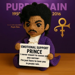 GF�羳����PrinceCrochetedEmotionalSupportDolls�����ż