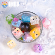 动物小冰块小猫 微景观摆件 diy多肉饰品配件车载桌面小摆件批发