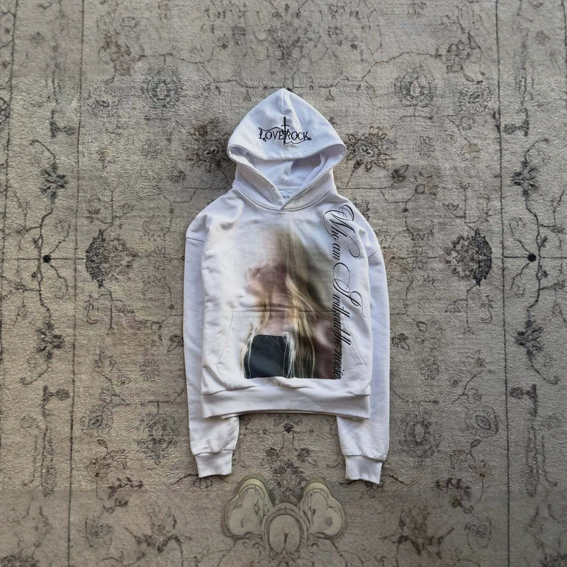 Egg hooded sweatshirt, autumn and winter high-end pullover with letter pattern print, unisex dark style inner wear, new Skims model Egg hooded sweatshirt, autumn and winter high-end pullover with letter pattern print, unisex dark style inner wear, new Skims model