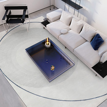通兴港龙北欧式轻奢高级家用现代客厅地毯卧室茶几毯垫3D意式满铺