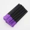 Knife type black pole deep purple 1 pack (50 pieces)