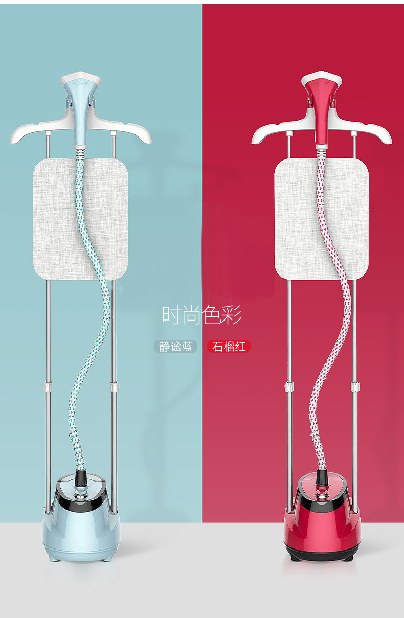 Cross-border e-commerce garment pressing machine household vertical double single rod steam commercial large capacity iron machine gift wholesale factory