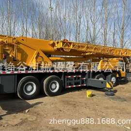 XCMG QY70K 汽车吊现货可出口，基建工程大件吊装作业