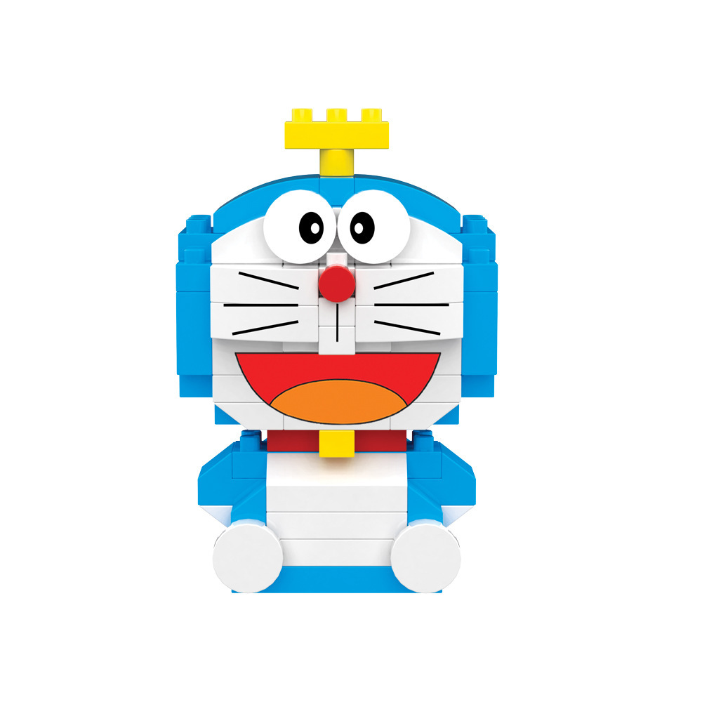 Compatible with Lego Tiny Particle Cartoon Building Blocks Dolls Children's Educational Assembling Building Blocks Blind Box Toys Wholesale