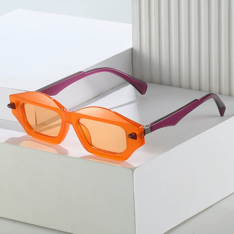 Brand sunglasses hip-hop style for beloved, 2023, (Cross-border trading), internet celebrity, European style