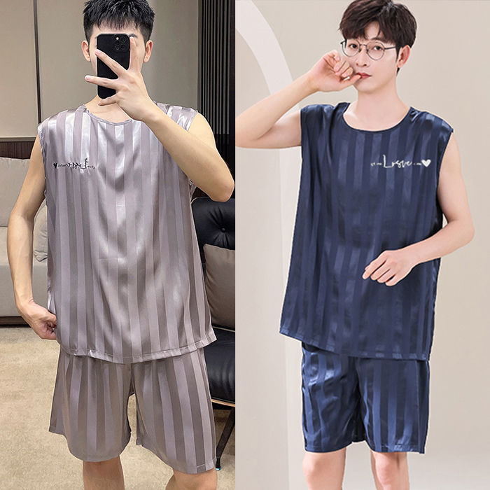 보라색 줄무늬 + 파란색 줄무늬