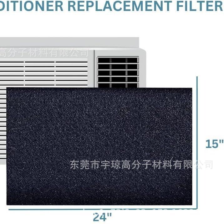 跨境批发交流窗单元、空气净化器、抽油烟机、通风口过滤棉30PPI