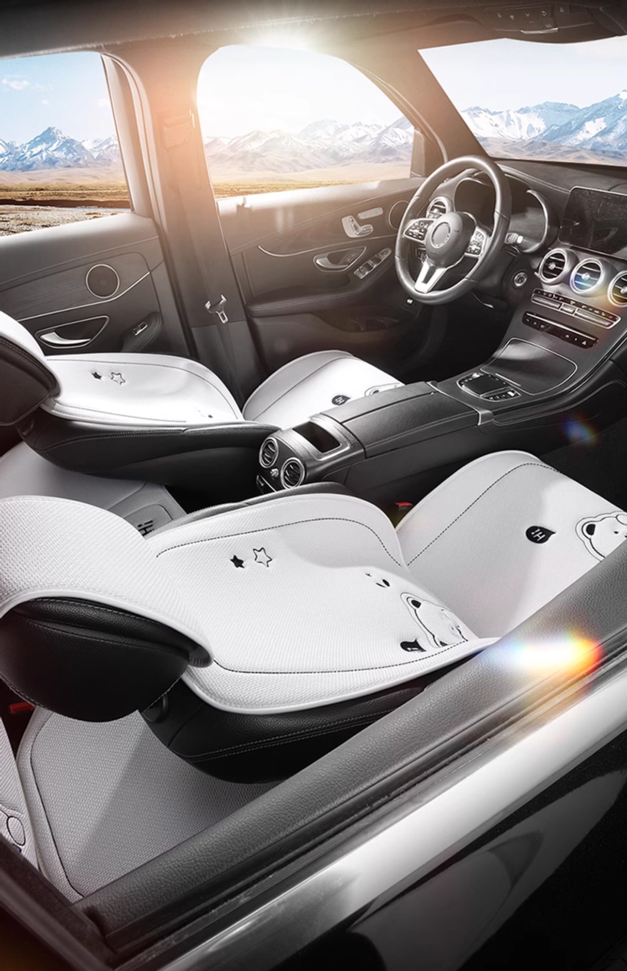 Suitable for 2026 new model car seat cushions, universal seat pads for all seasons, rear seat cushions, seat covers