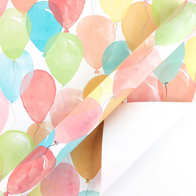 El popular juego de papel de regalo colorido de Amazon para el Día de San Valentín, papel de regalo para cumpleaños, papel de fondo para cubiertas de libros. image 14