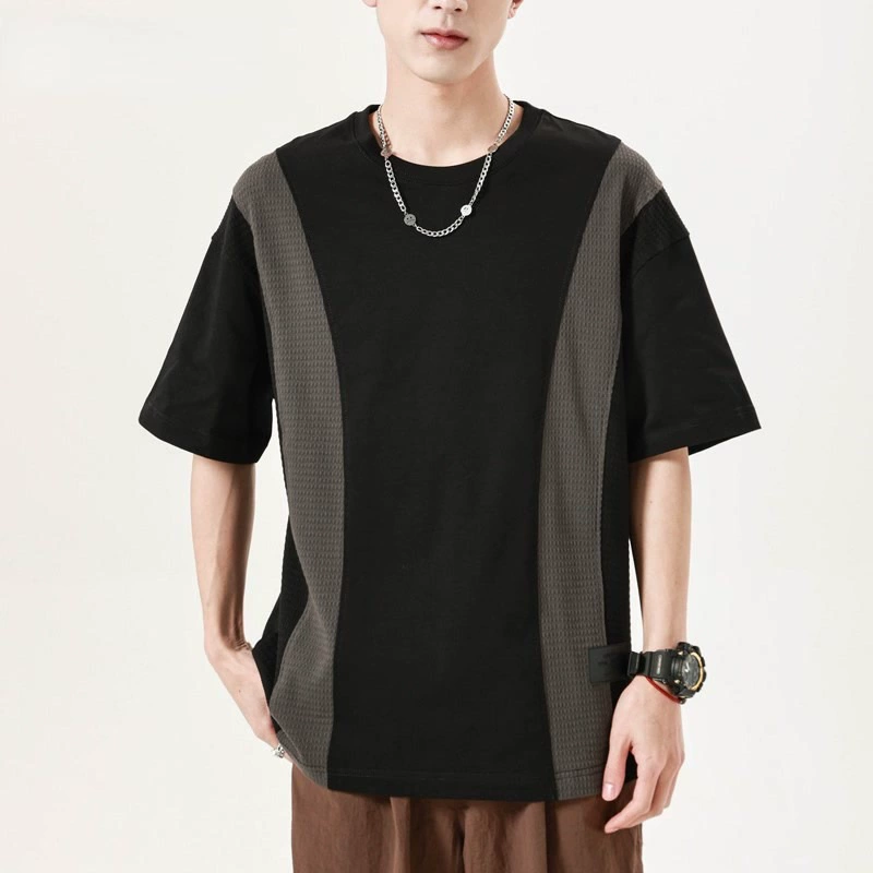 Футболка с коротким рукавом, oversize, плюс размер, с коротким рукавом