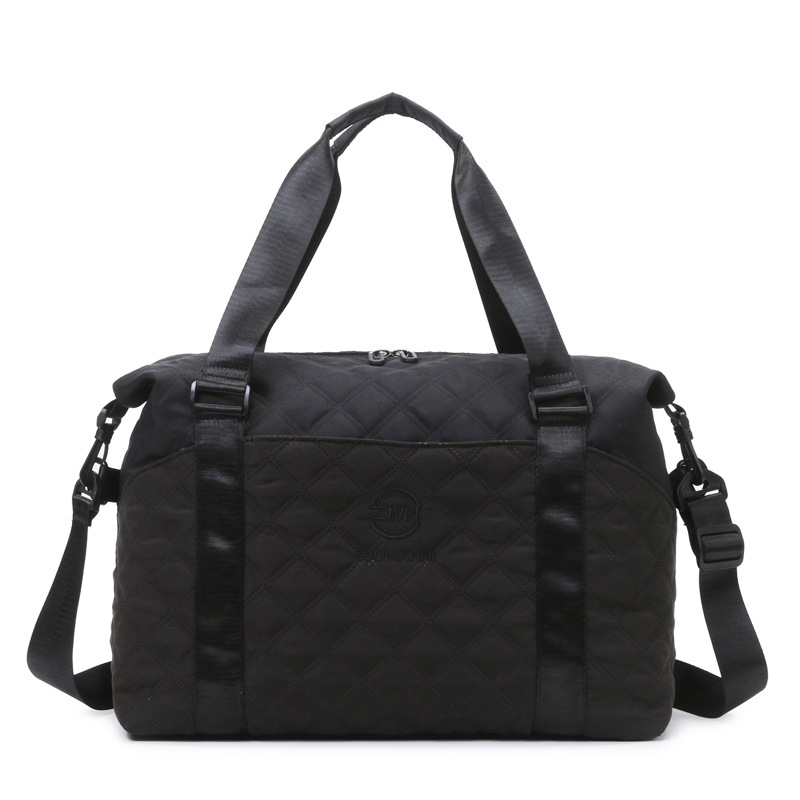 Se puede equipar con maleta trolley, bolsa de viaje de separación seca y húmeda de gran capacidad, almacenamiento ligero y de corta distancia, bolsa de lona portátil de un solo hombro al por mayor