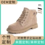 定制学生秋冬复古女短靴