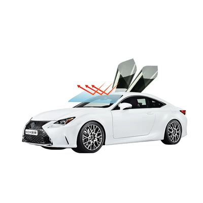 Kdx Kangdexin Car Window Film New Ice Shadow Modified Heat Insulation Film Sun Protection Film Nano Ceramic Film Full Car Film (Automotive Film) - new-bingying-hd-75-front-fender-high-privacy-side-and-rear-fender-film-full-car-package-installation-included-old-removal-included-car