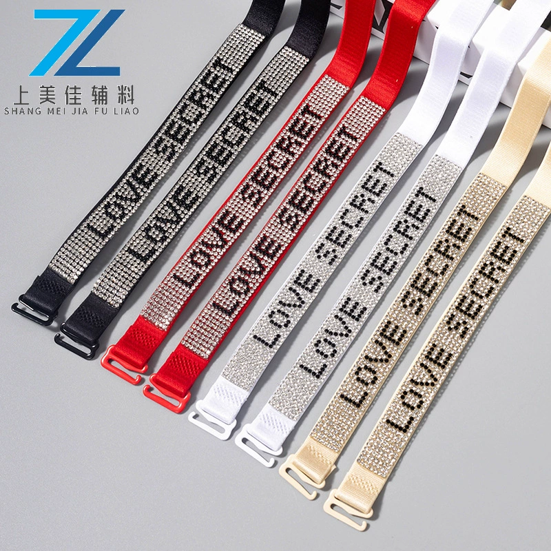 Новый стиль алфавит дрель и горячее дрель нижнее белье бретель бюстгальтер противоскользящий ремень эластин съемный обнажаемый нагрудный ремень противоскользящий ремень