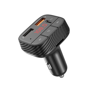 Customized New Car Bluetooth Fm Transmitter Pd Fast Charging Protocol Qc3.0 Fast Charging Dual USB Smart Charger