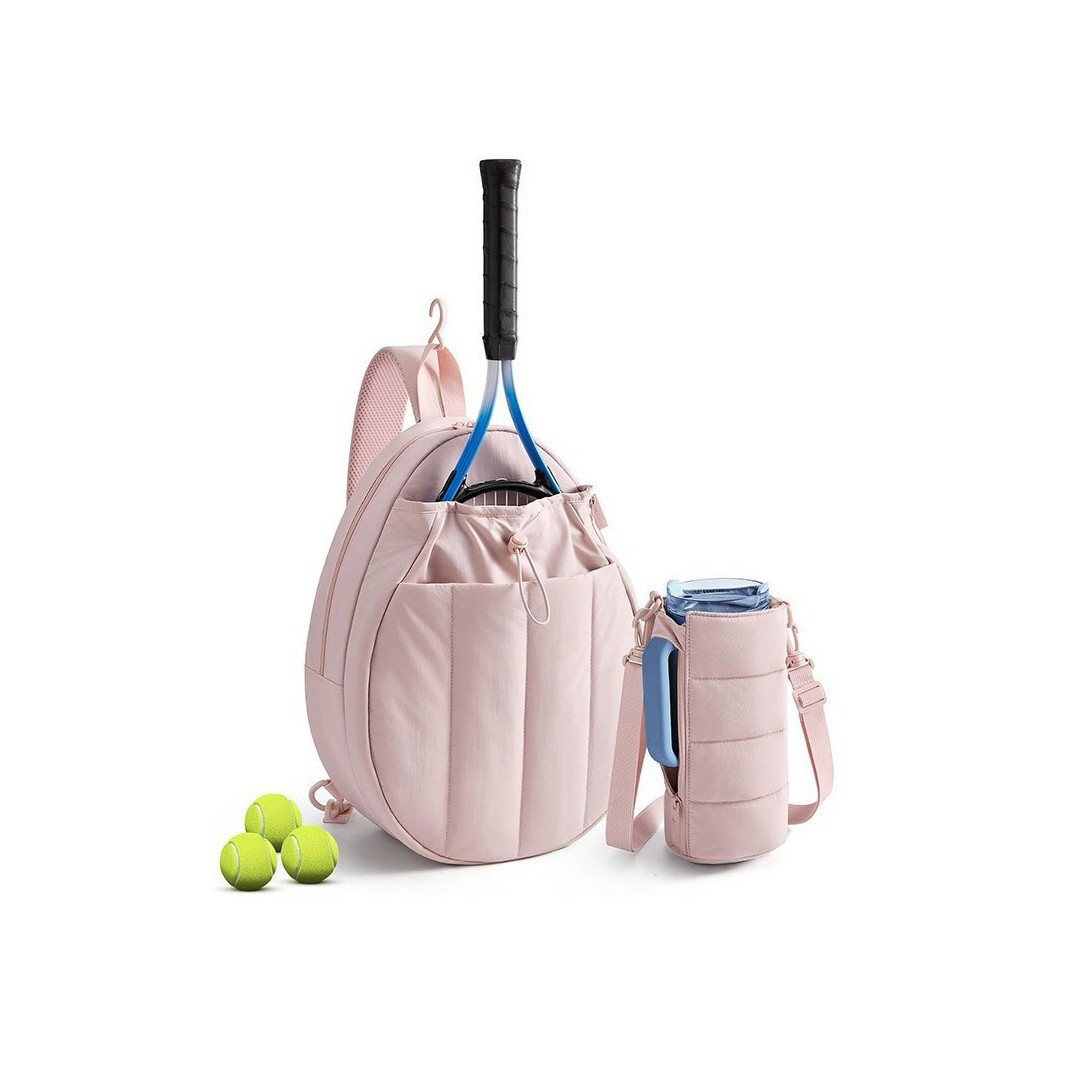 In-Stock Cross-Border New Outdoor Tennis Bag, Pickleball Bag, Tennis Tote Bag, Stylish and Comfortable Sports Bag with Water Bottle Holder