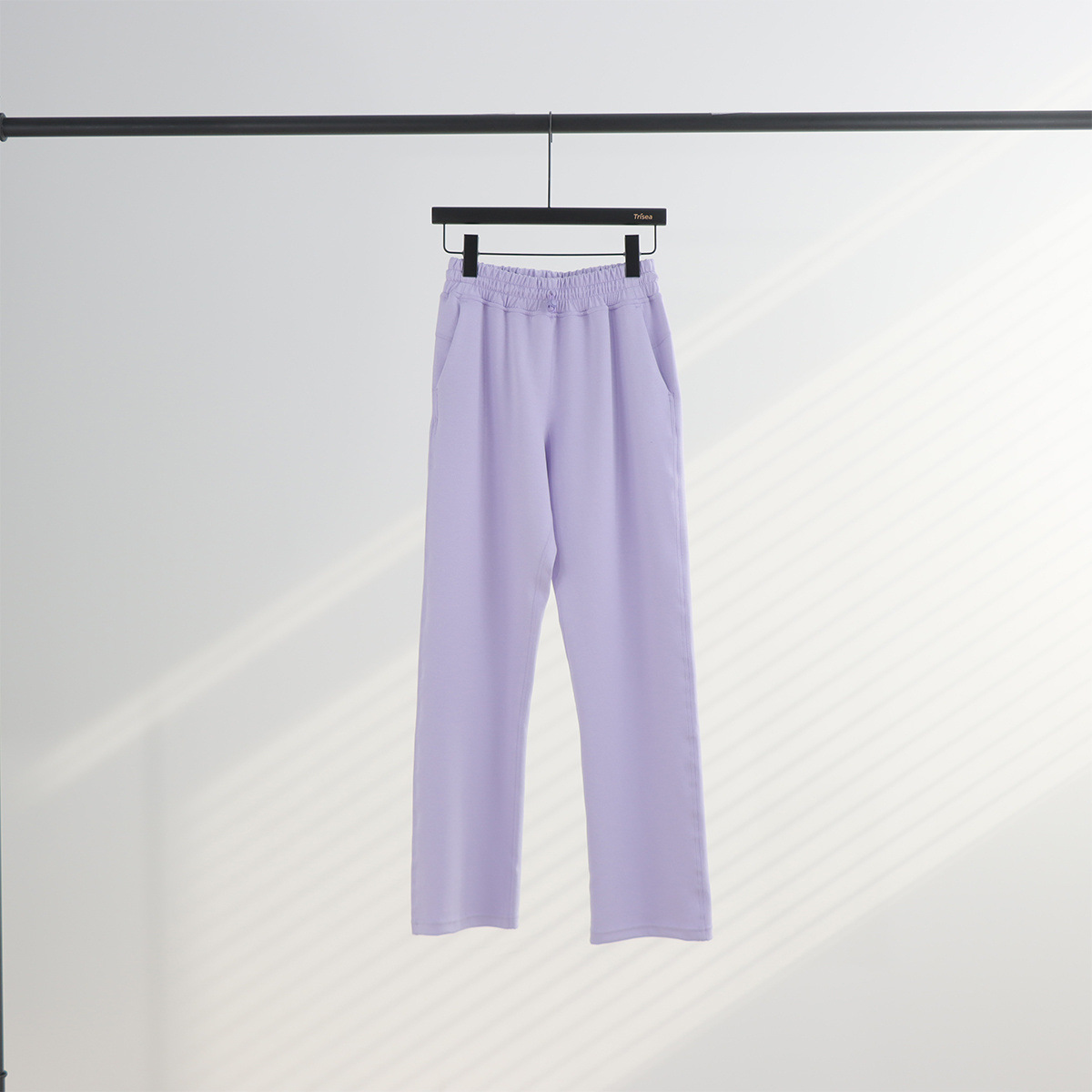 LULU, el mismo modelo de pantalones de aire casuales de cintura alta, pantalones de piernas largas, nuevos productos para mujeres.