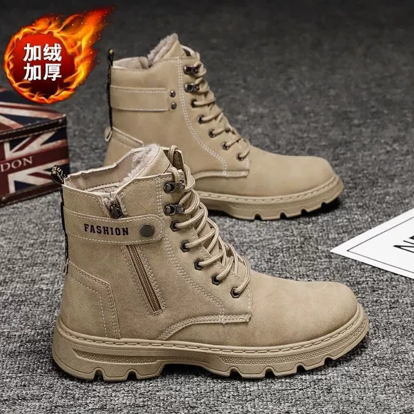 JL222 khaki plus cotton