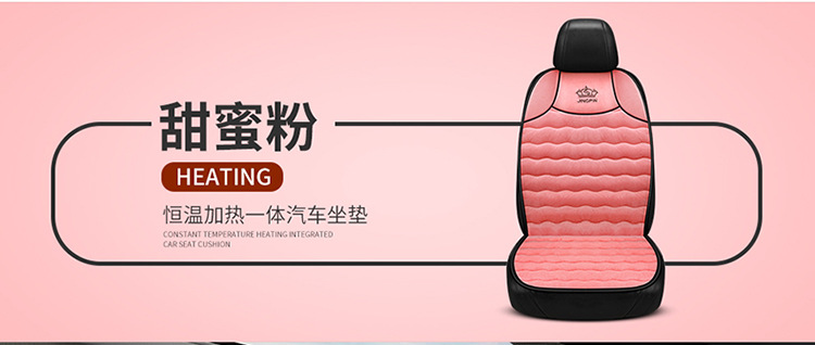 Car Seat Heating Cushion, Car Electric Heating Pad, 12V for Small Cars, 24V for Trucks, Multifunctional Electric