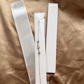3*21cm手链卡片袋子套装胶封简约时尚饰品礼品袋代发批发塑料袋