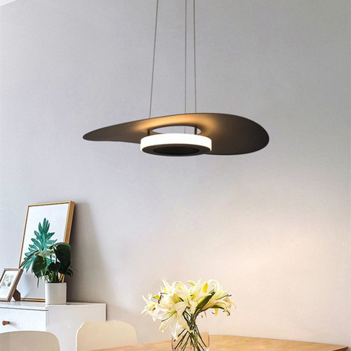 Restaurant Chandelier  New Modern Simple Creative Minimalist Dining Room Table Bar Home LED Restaurant Lamps