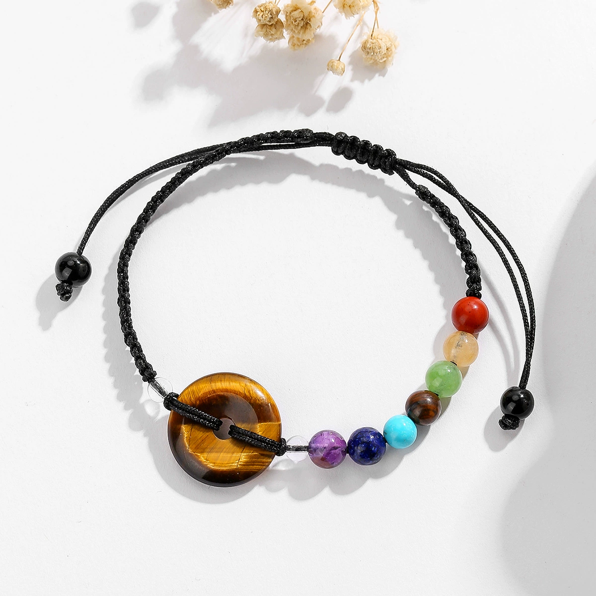 Protective amulet, buckle, organic bracelet, adjustable woven jewelry charm, accessory, (Cross-border trading), wholesale