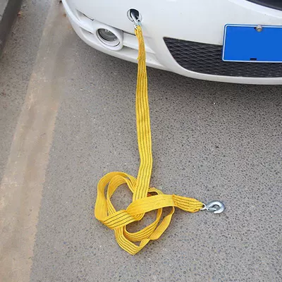 Jumper Cables, Trailer Rope, Car on the line of fire