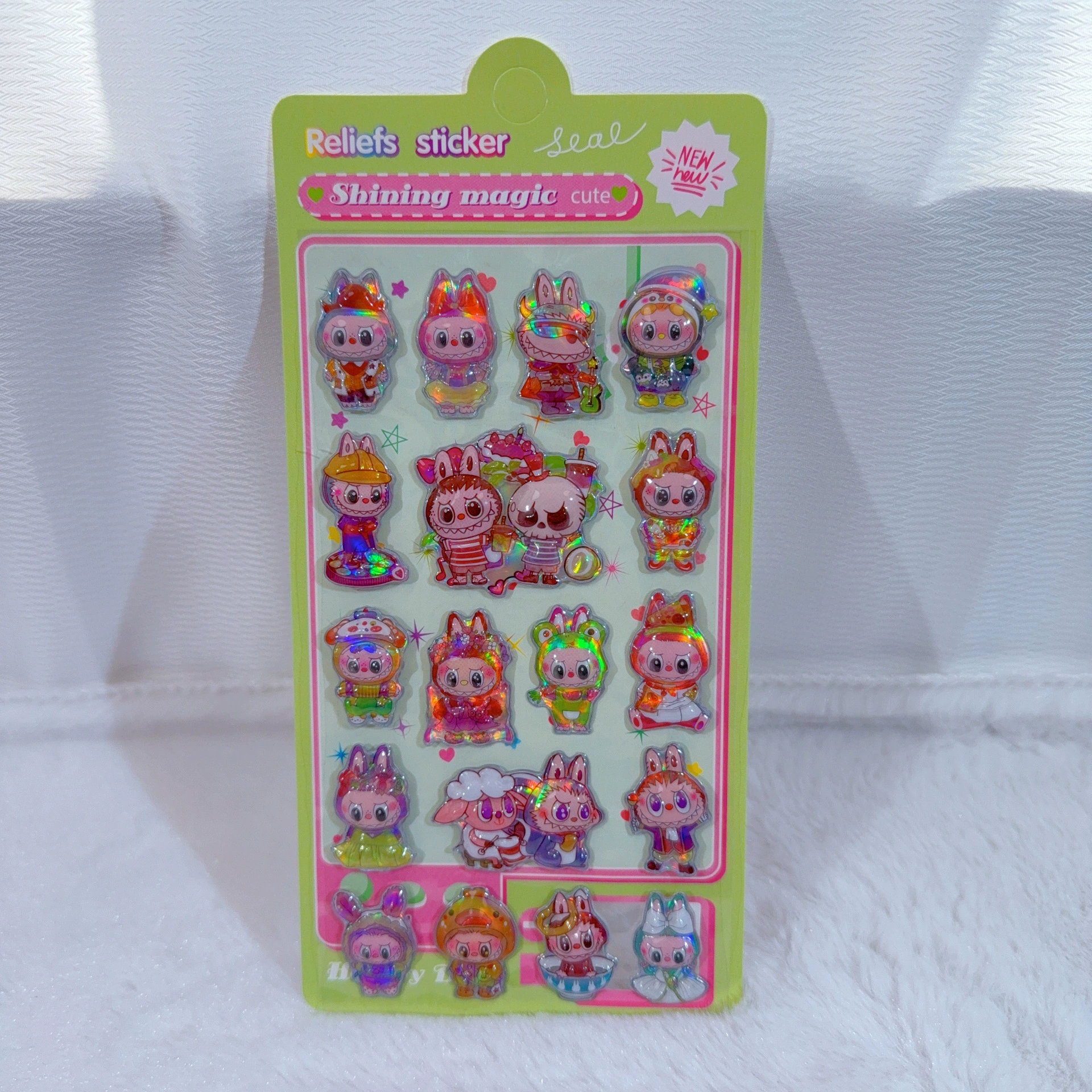 Children's three dimensional sticker, stickers, phone case, 3D