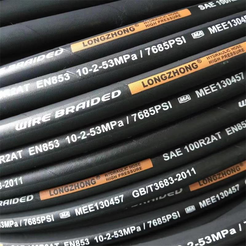 供应高压胶管 高压钢丝编织胶管内径 10mm两层