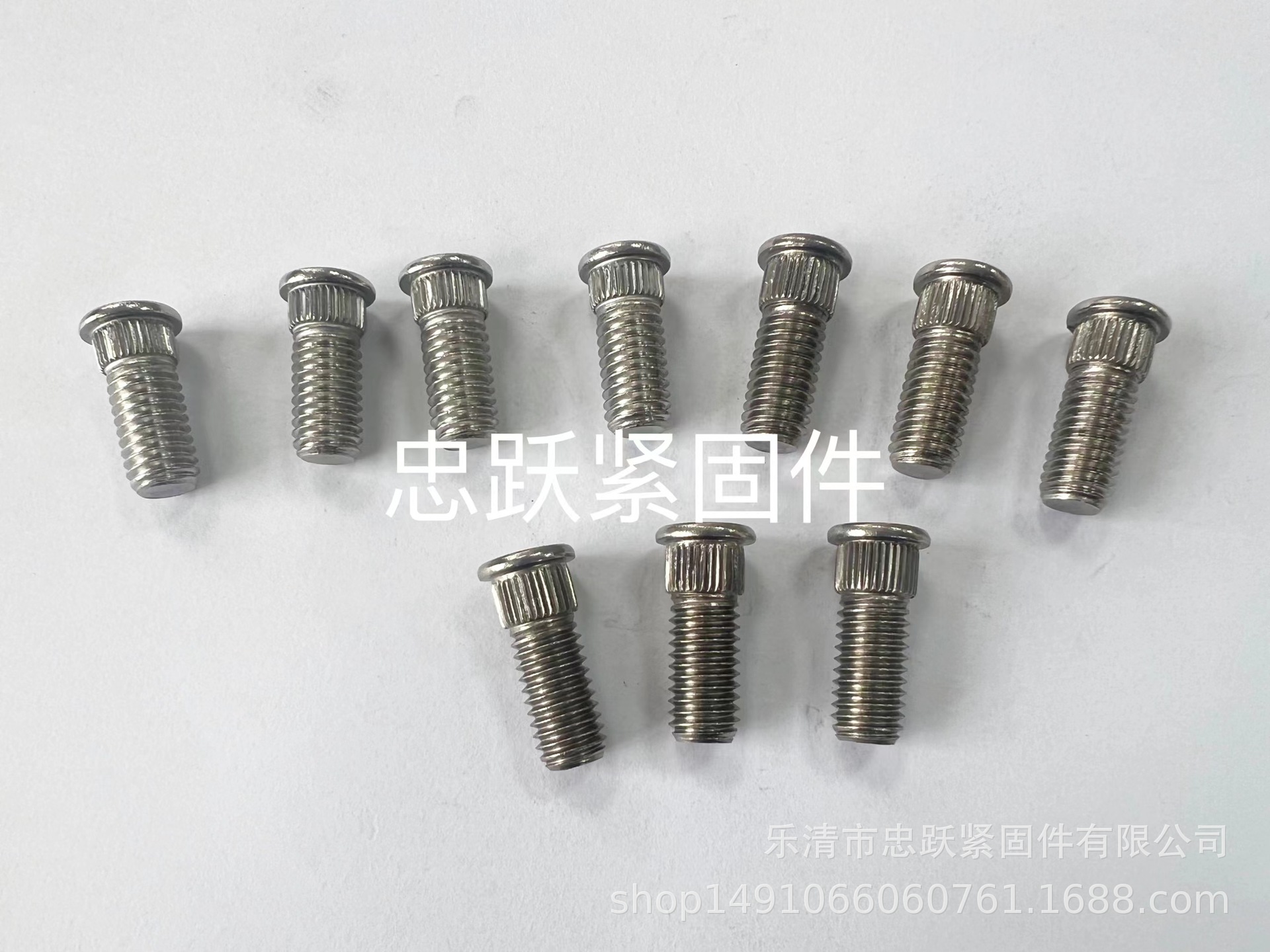 汽配螺栓 四方头螺栓 汽车电瓶夹螺栓.不锈钢直纹铆钉