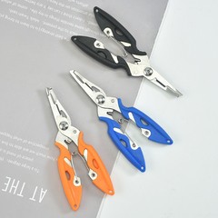 A large quantity of stainless steel 716 fishing pliers, lure fishing line cutters, outdoor fishing open ring cutters, wholesale