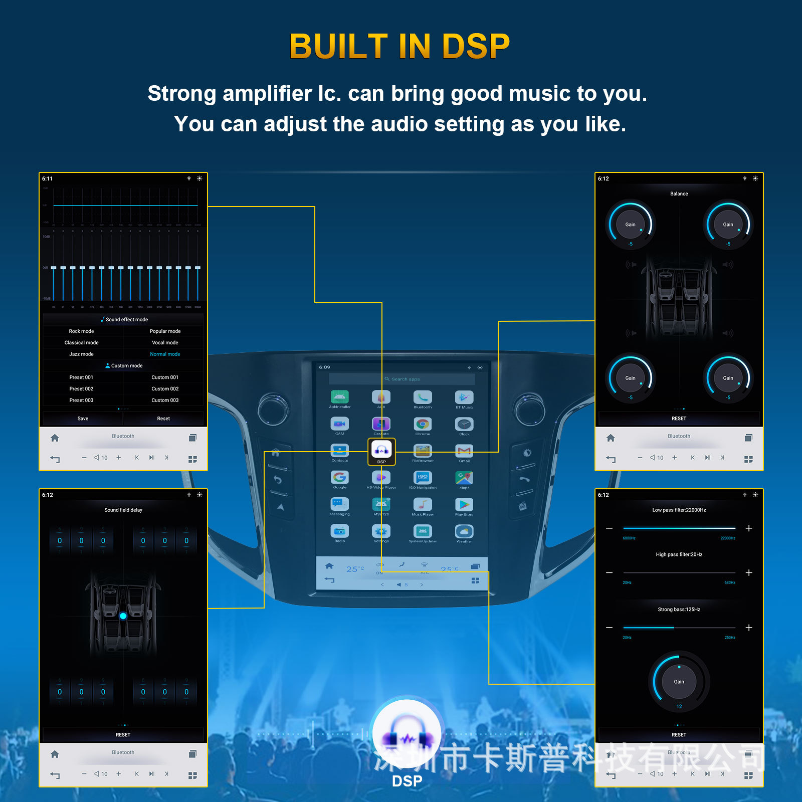 10.4" Vertical Screen Car Navigation for Hyundai IX25 2014