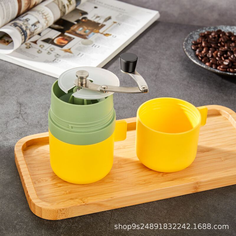 Multifunctional Coffee Cup Grinding Filter Brewing Integrated Coffee Grinder Portable Small Grinder Outdoor Camping