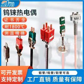 钨铼热电偶WRE325 钨铼WRE526刚玉管钨管钼管真空炉热电偶