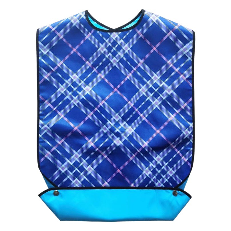 Babero babero de ancianos babero adulto babero de alimentos ancianos anti-fouling fabricante a prueba de fugas en stock suministro de logotipo imprimible