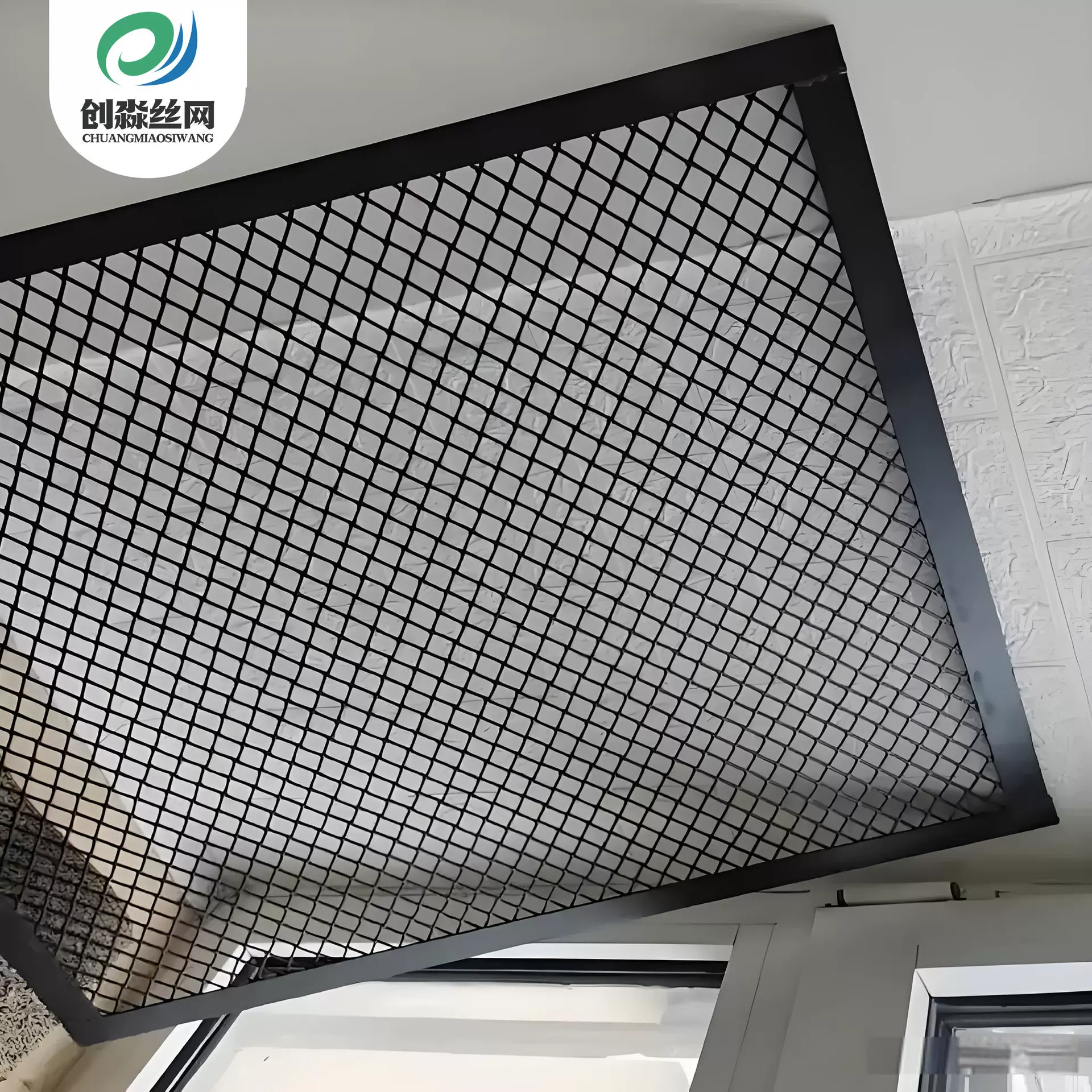 金属拉伸装饰网吊顶菱形钢板网钢铝金属板网屏风背景墙装饰钢板网